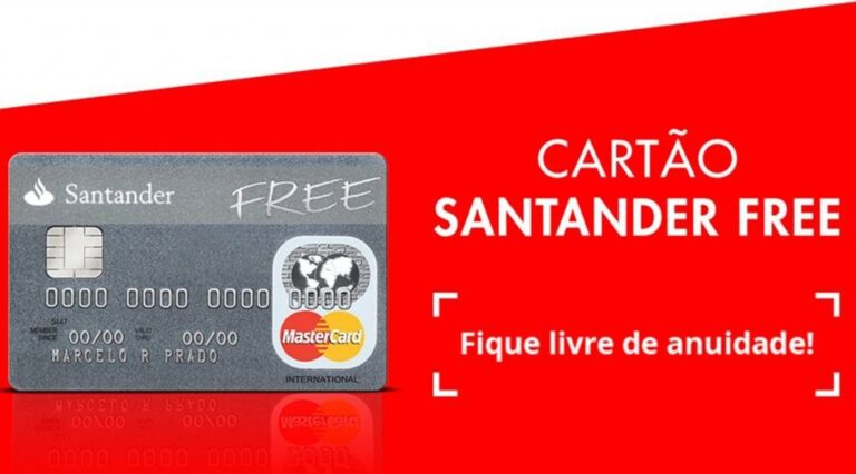 Cartão de Crédito Santander Free.